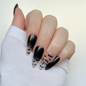 Halloween Nails Etsy