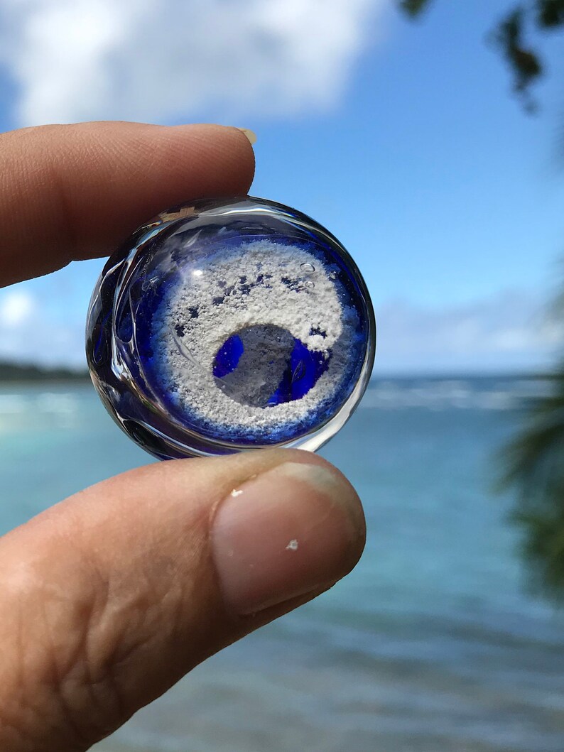 Cremated ashes in glass suncatcher A lifetime keepsake ashes Etsy