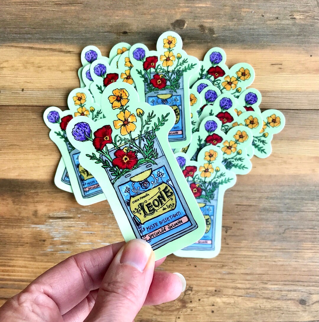 Italy Sticker, Candy Sticker, Gift for Italian, Italian Shower Favors ...