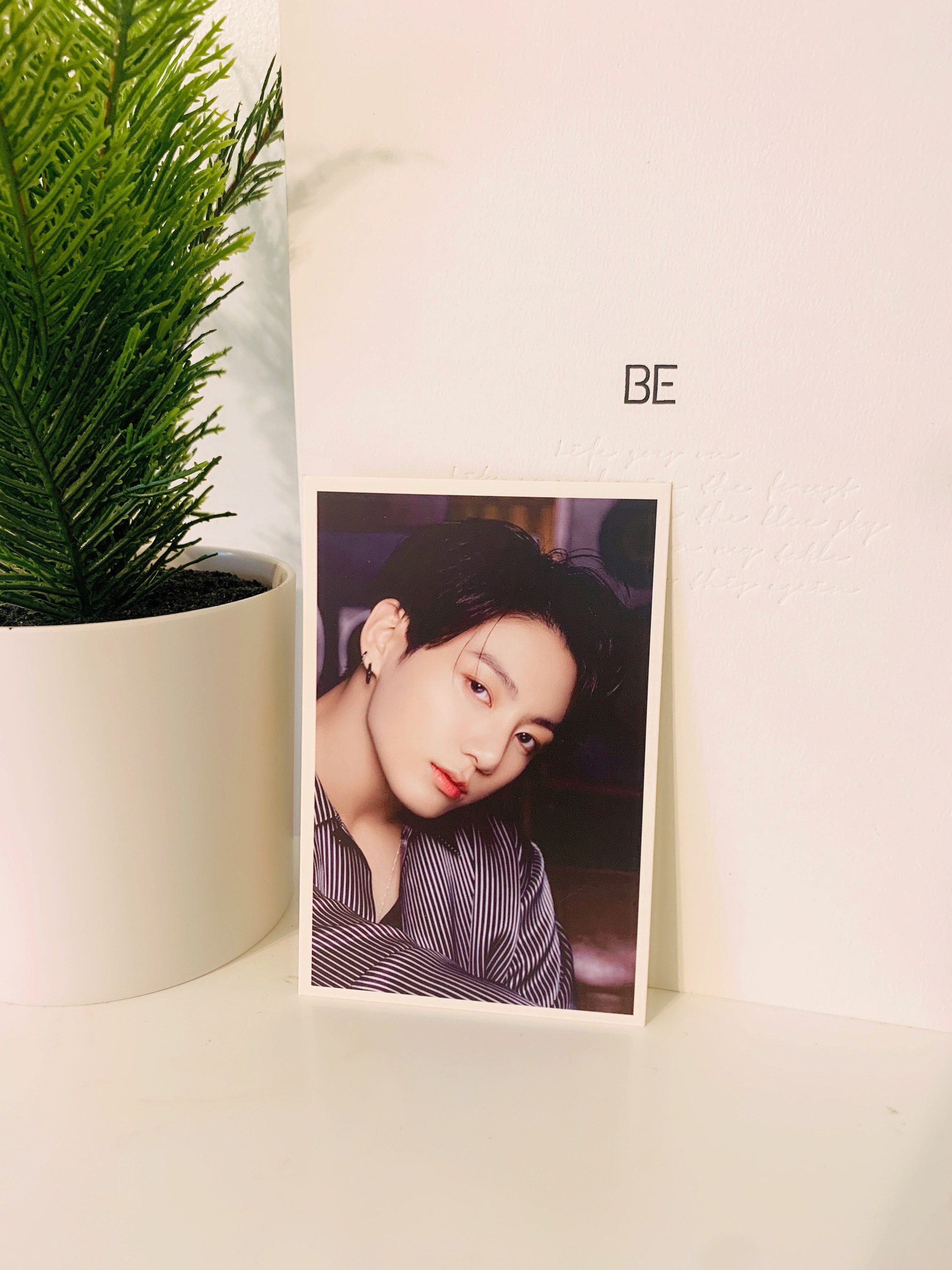 BTS BE Jungkook Album photoshoot card | Etsy