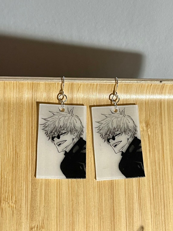 BOUCLES D'OREILLES MANGA accessoires d'anime Bijoux panneau mangaBijoux  fantaisie faits main Boucles d'oreilles manga -  France