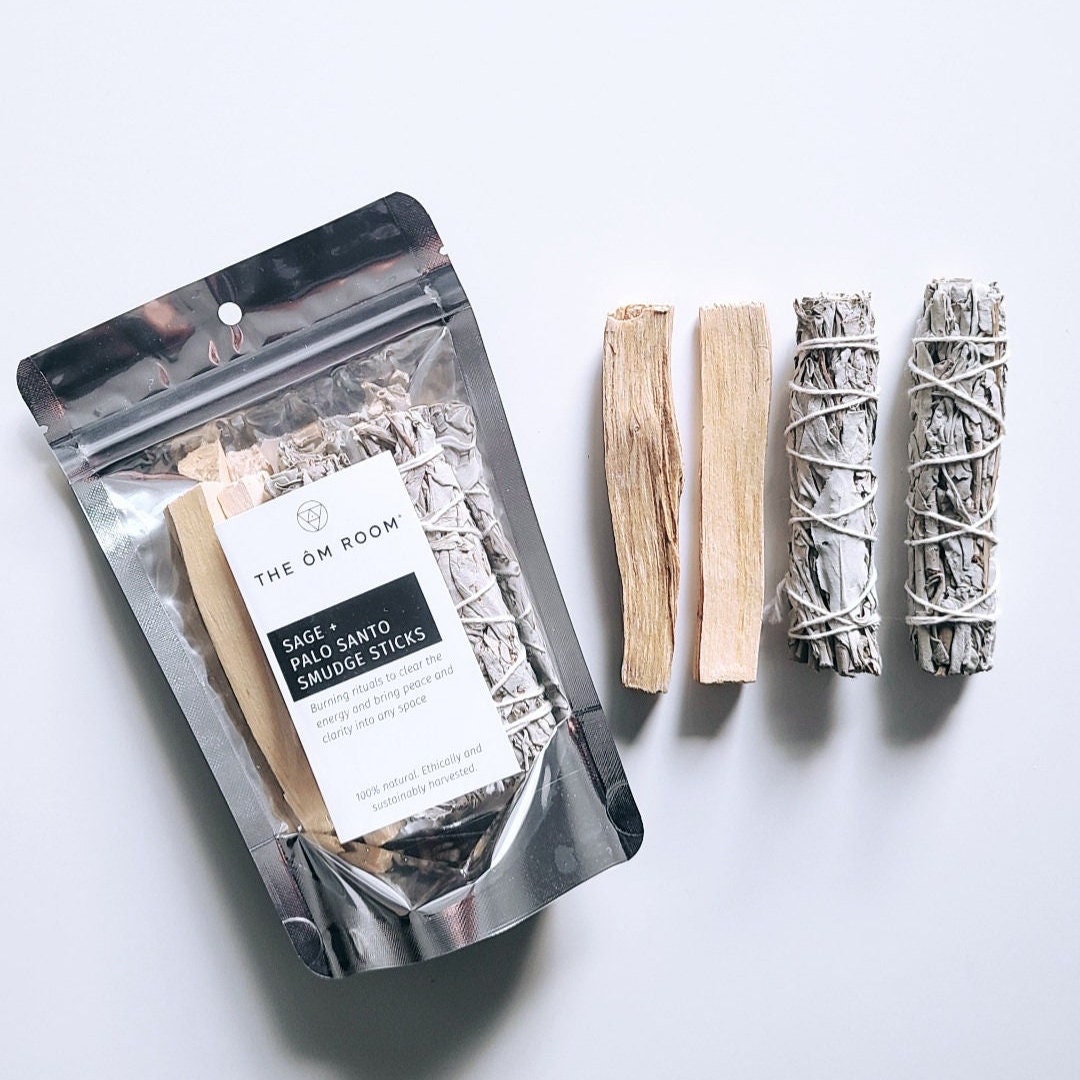 White Sage Palo Santo Kit Etsy