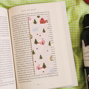 WINTER WONDERLAND Matte Bookmark | Winter Bookmark | Gift For Book Lovers | Gift For Friends | Gift For Readers | Christmas Gift