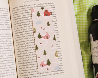 WINTER WONDERLAND Matte Bookmark | Winter Bookmark | Gift For Book Lovers | Gift For Friends | Gift For Readers | Christmas Gift