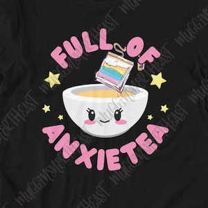 Pastel goth clothing Yami Kawaii | Goth shirt | Full of Anxiety | Full of Anxietea