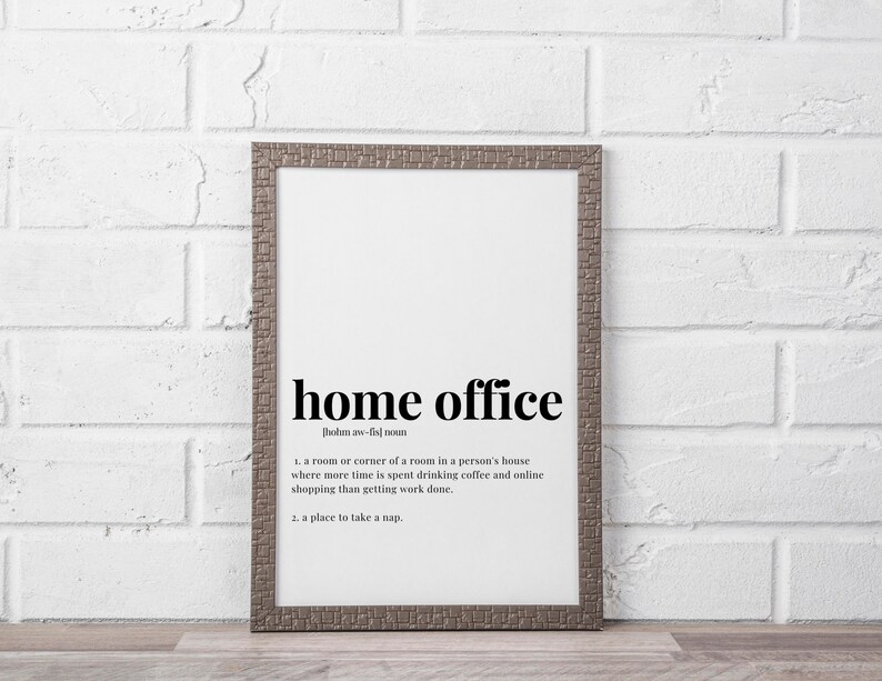 Funny Home Office Decor Office Wall Art Home Office Decor Etsy