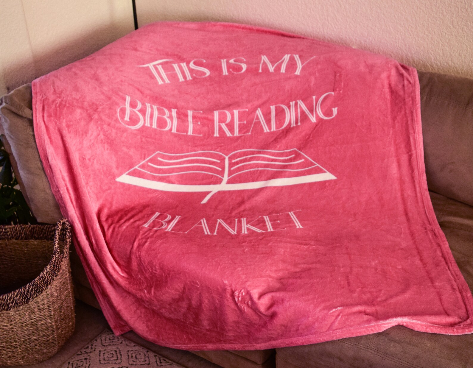 This is my Bible reading BlanketUnique Christian gift for Etsy