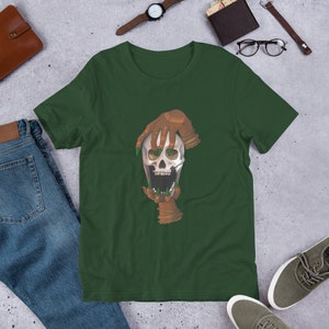 Skull - GREEN (Unisex T-Shirt)