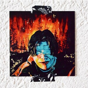 Druck: BTS Agust D Daechwita Kunstdruck | BTS Kunstdruck | BTS Postkarten | Wanddekoration