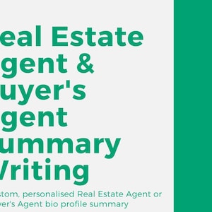 Custom Real Estate Agent Bio | Buyer's Agent Profile. Exactly what you need for real estate website, newsletters & industry publications!