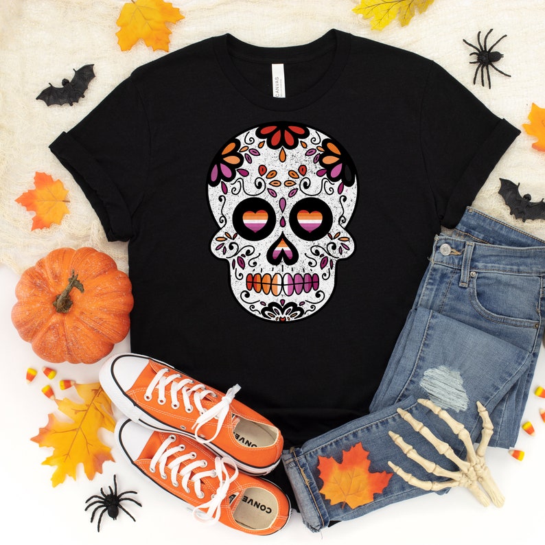 Trick or Treat t-shirt Lesbian Halloween Shirt Gay Halloween Shirt Funny Halloween Shirt