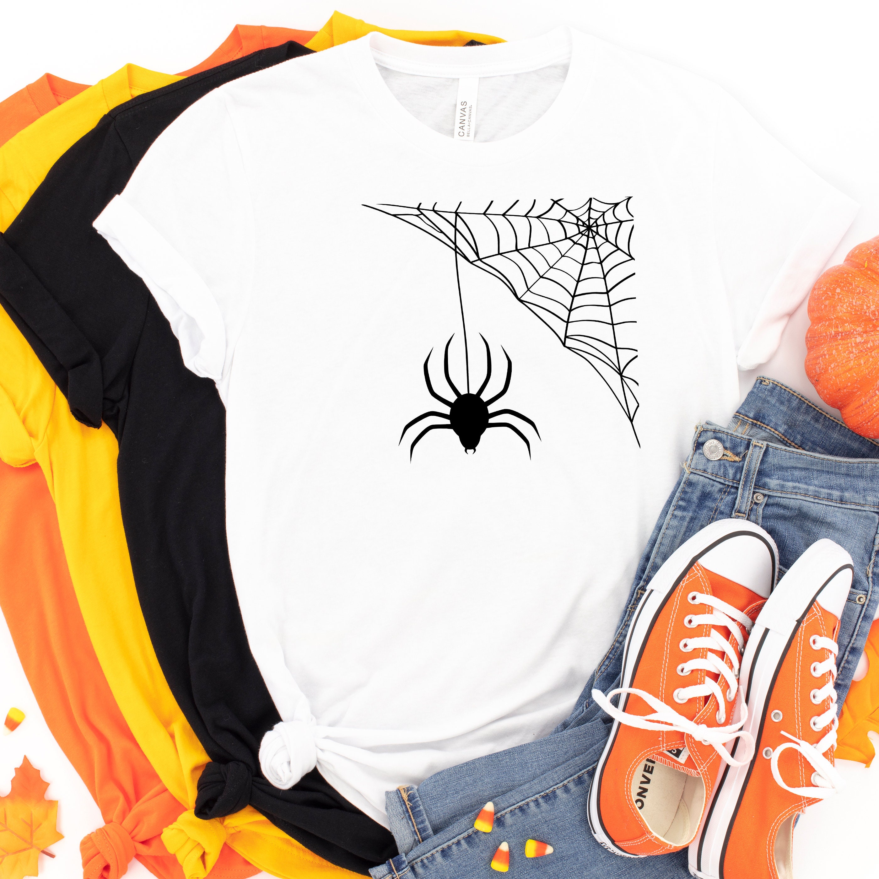 Mens Happy Halloween Spider Comfortable Adult T-Shirt Short Sleeve Tees Funny Creative Mens Happy Halloween Spider Comfortable Adult T-Shirt Short Sleeve Tees Funny Creative