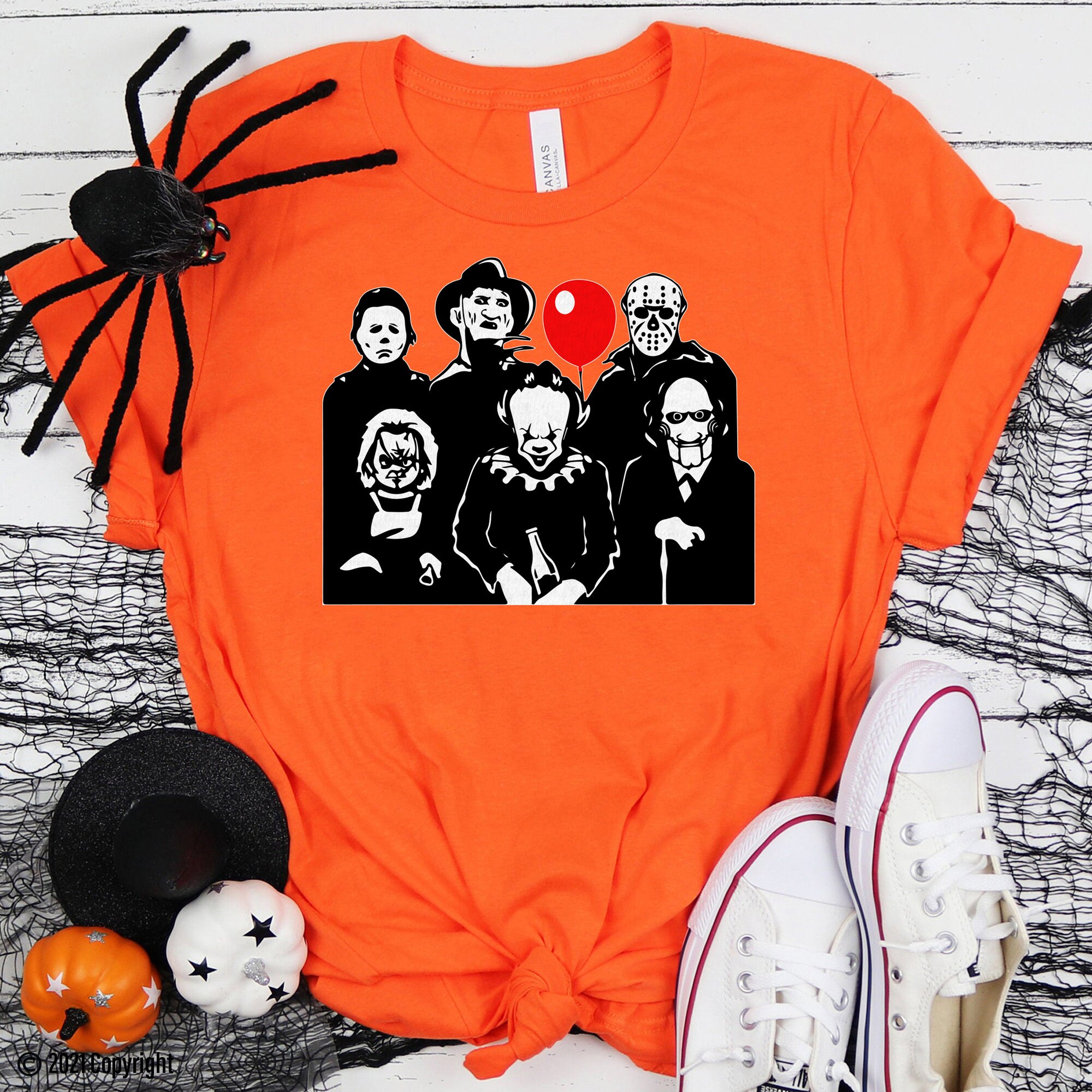 vintage halloween movie shirt