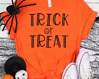 Fun Halloween Candy Shirt, Halloween Shirt, Trick or Treat t-shirt, Funny Halloween Shirt, Trick or Treat Shirt 2021 Cute, Teacher Halloween
