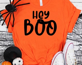 Fun Halloween Couples Shirt, Halloween Shirt, Trick or Treat t-shirt, Funny Halloween Shirt, Hey Boo Shirt 2021 Cute, Boo Bees T-Shirt