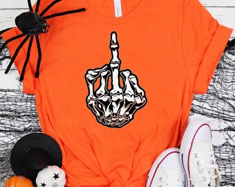 Funny Halloween Skeleton Shirt, Halloween Shirt, Trick or Treat t-shirt, Funny Halloween Shirt, Skeleton Hand Shirt 2021 Cute, Skeleton Hand