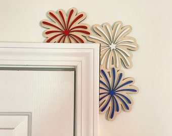 Firework Door Corner Decoration