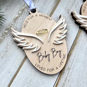 Baby Memorial Ornament \ Baby Loss Ornament \ Miscarriage Ornament \ Personalized \ Custom \ Infant Loss \ Gift