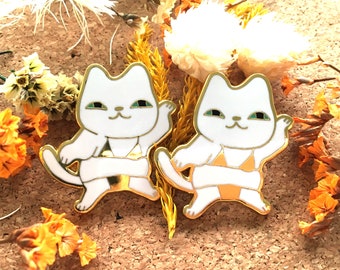 Bikini Cat pin /hard enamel pin/ cat pin