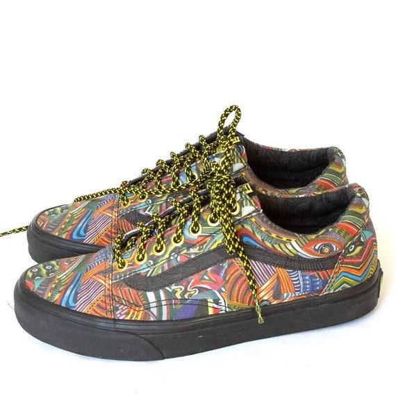Vans X Zio Ziegler Gallery ZZ Old Skool Sneaker Men s 7 Women s 8.5 721278 Etsy