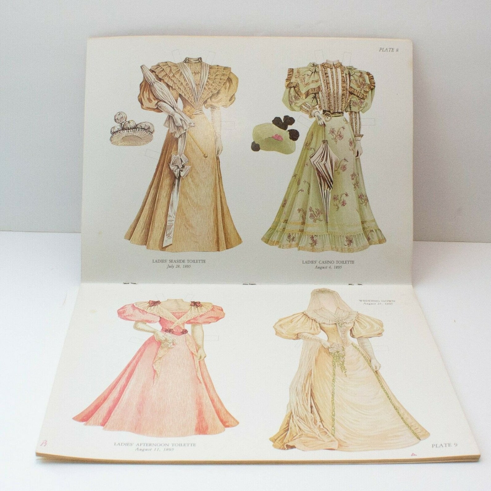Antique Fashion Paper Dolls of the 1890s Dover Victorian Paper Etsy UK