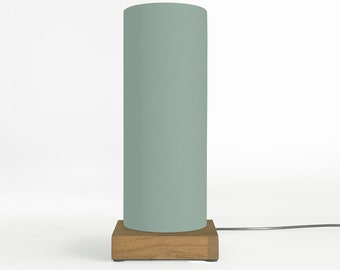 teal minimal tall lamp