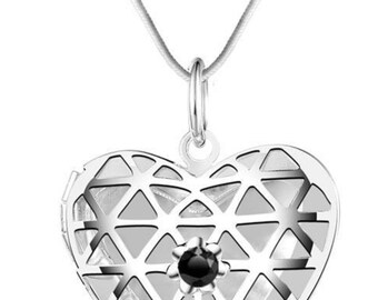 5 SILVER TONE BEZEL HEARTS CHARM PENDANT OPEN BACK JEWELLERY 20 X 34MM HOLLOW