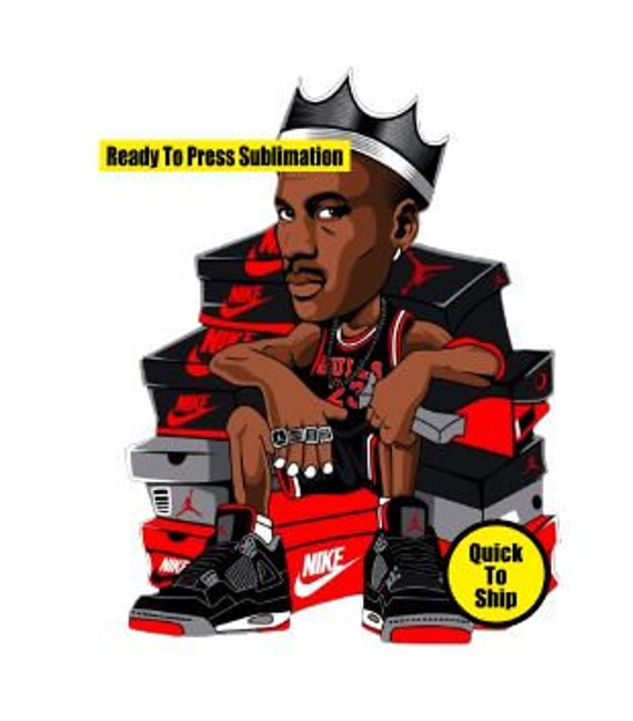 JORDAN Michael Jordan BALL is LIFE Ready to Press Sheet | Etsy Australia