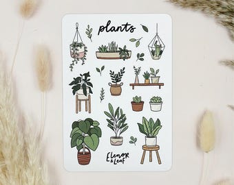Plants Sticker Sheet