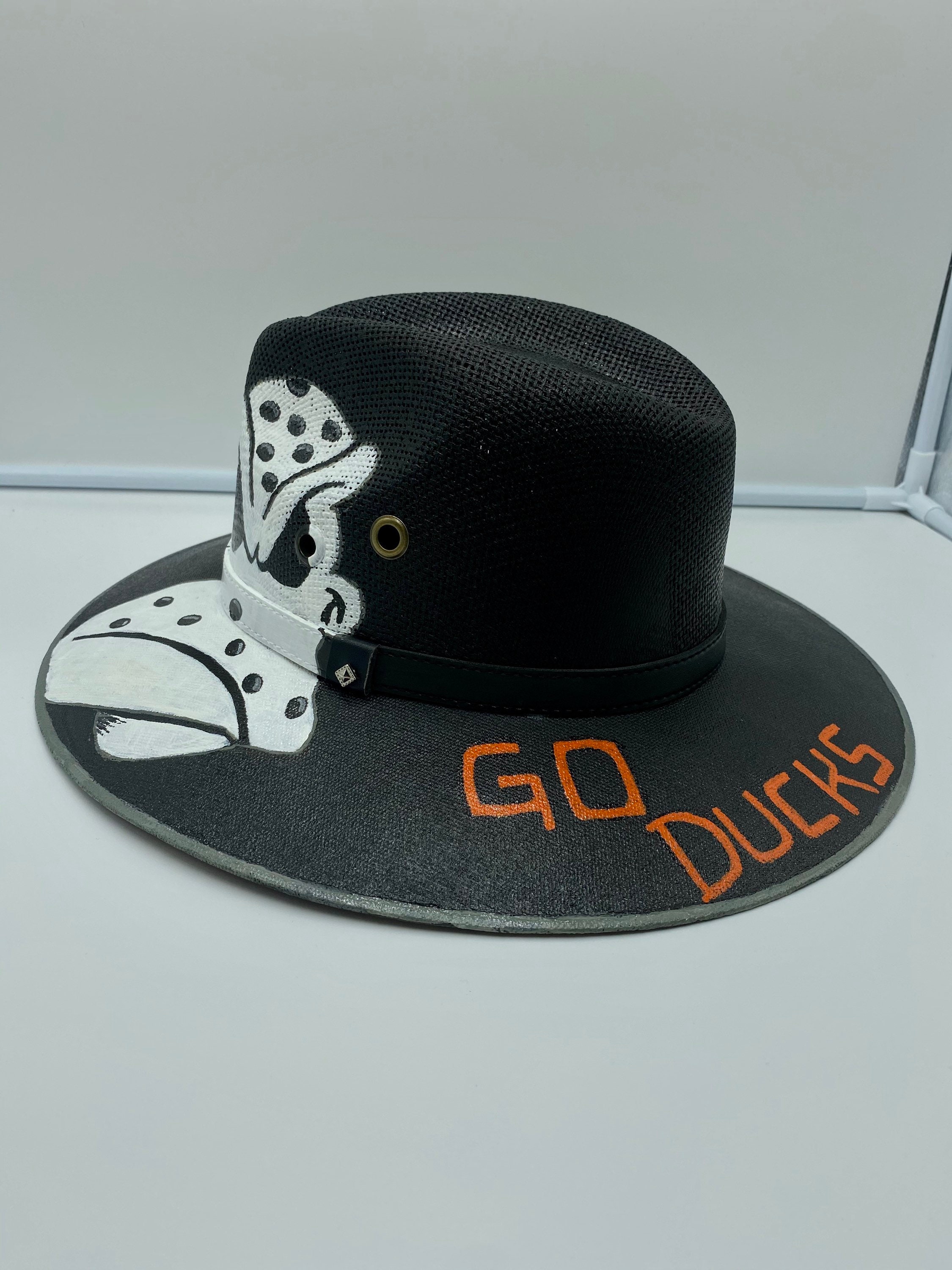 Customized sports team hand painted hats Etsy