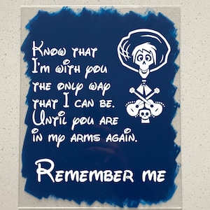 Remember me coco sign | in loving memory Disney sign | memory Disney sign | Disney wedding decor | Disney wedding sign | Disney wedding|coco