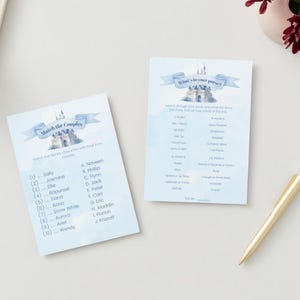 Disney Bridal Shower Games | Bridal Shower Disney themed games | Disney Games for Bridal Shower | Digital File Bridal Shower Games