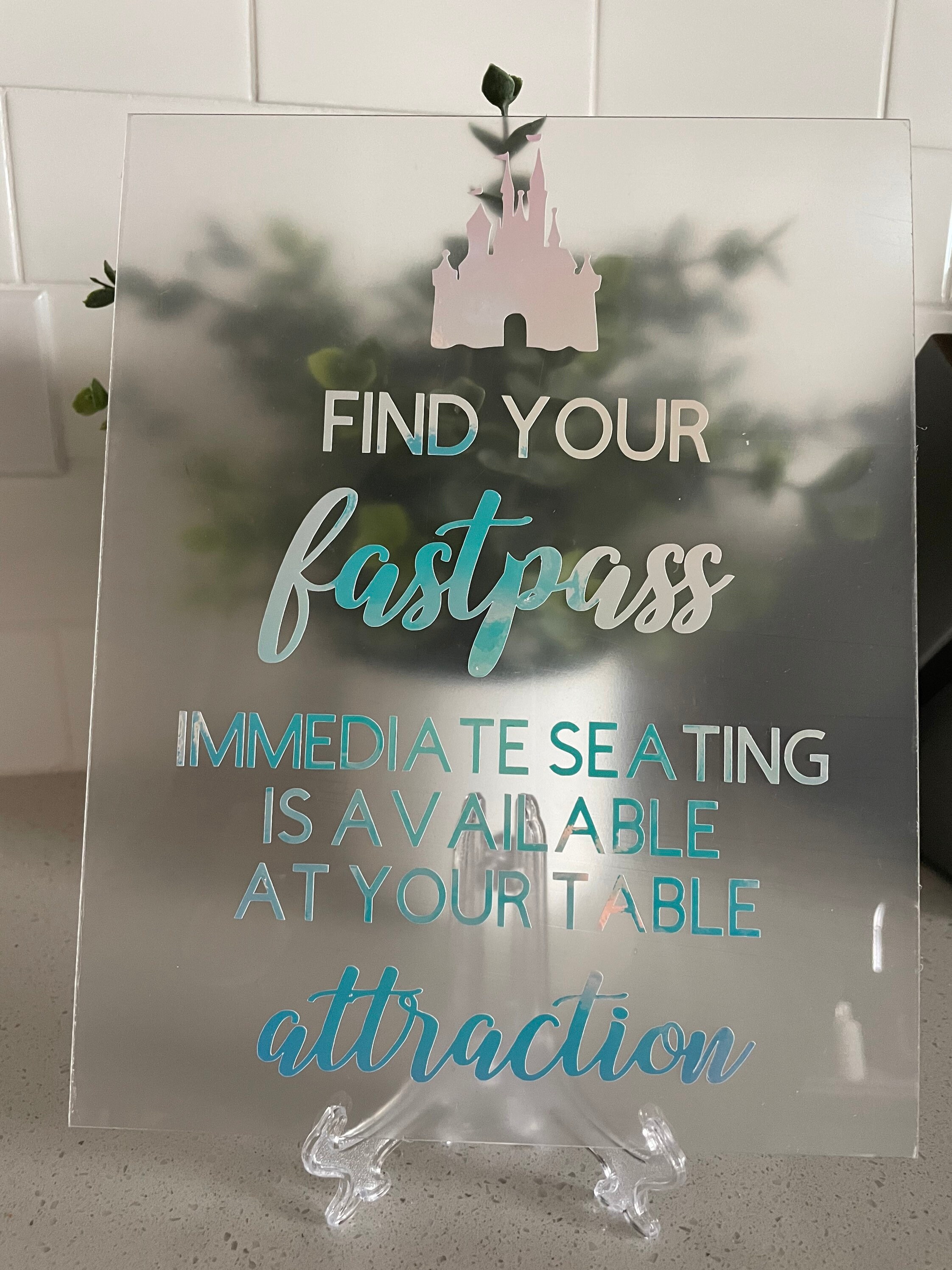 Find Your Fast Pass Disney Seating Chart | Disney Wedding Seating Chart ...
