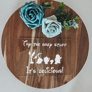 Disney dessert sign | Disney wedding dessert sign | Disney wedding | Disney wedding sign | Disney wedding decor | the beauty and the beast