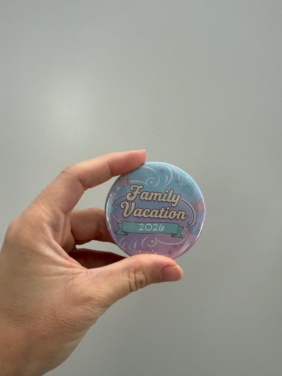 Disney Family Vacation Button Pin | Disney Park Button Pin | Disney ...