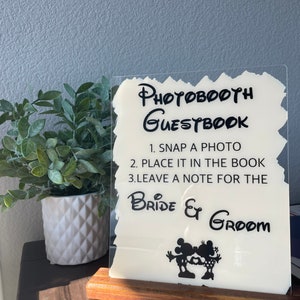 Please sign our guestbook Disney wedding sign | guestbook sign for disney wedding | disney wedding guestbook | disney wedding decor