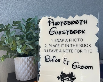Please sign our guestbook Disney wedding sign | guestbook sign for disney wedding | disney wedding guestbook | disney wedding decor
