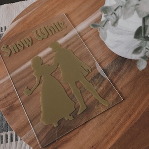 Números de mesa de acrílico de boda de Disney / Decoración de boda de Disney / Boda de cuento de hadas / decoración de boda Disney / números de mesa Disney / Disney