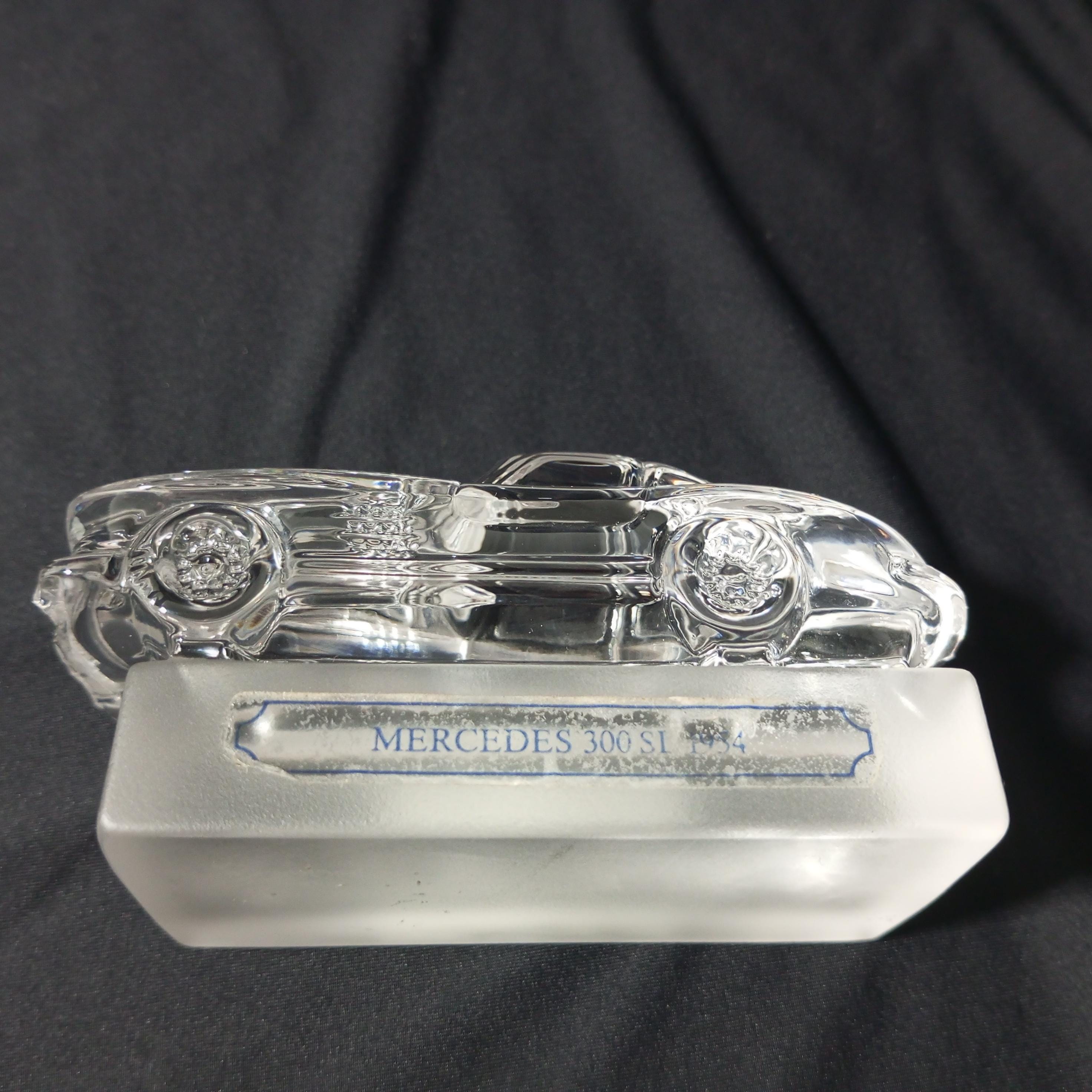 Goebel Crystal Car - 1954 Mercedes Benz 300SL (gullwing). Crystal