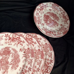 Set di 6 piatti vintage ITALIANI Quadrifoglio anni &#39;70 con