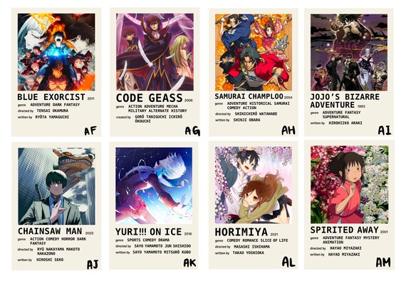 Anime Mania Code Posters for Sale