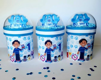 Custom chips can blues clues, blues clues birthday decorations, blues clues potatoes chips, blues clues party favor, blues clues birthday