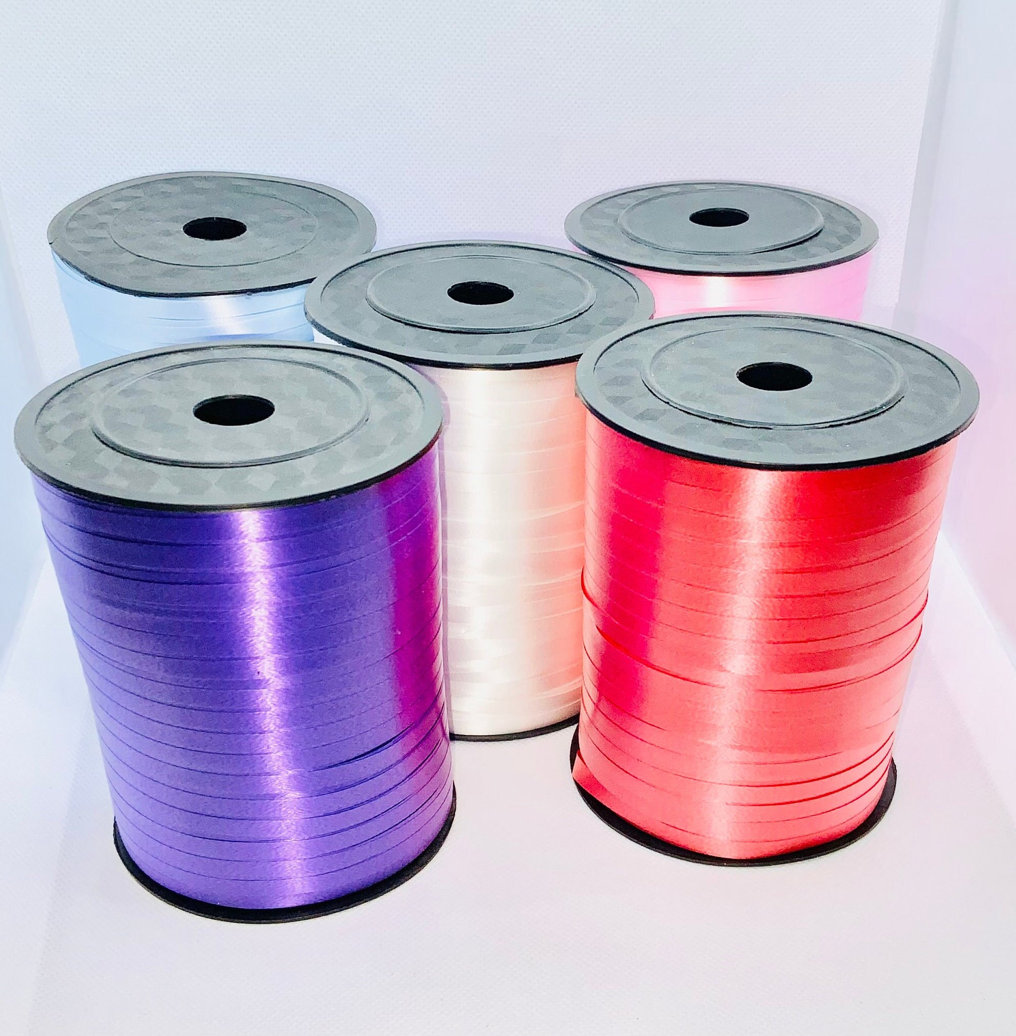 Curling Ribbon For Gifts 5-10 Metres,Gift Wrapping,Hamper Ribbon,Balloon Ribbon,Present Curling Ribbon,Pearly Ribbon,Cellophane Ribbon