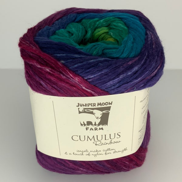 aurora borealis cumulus rainbow yarn