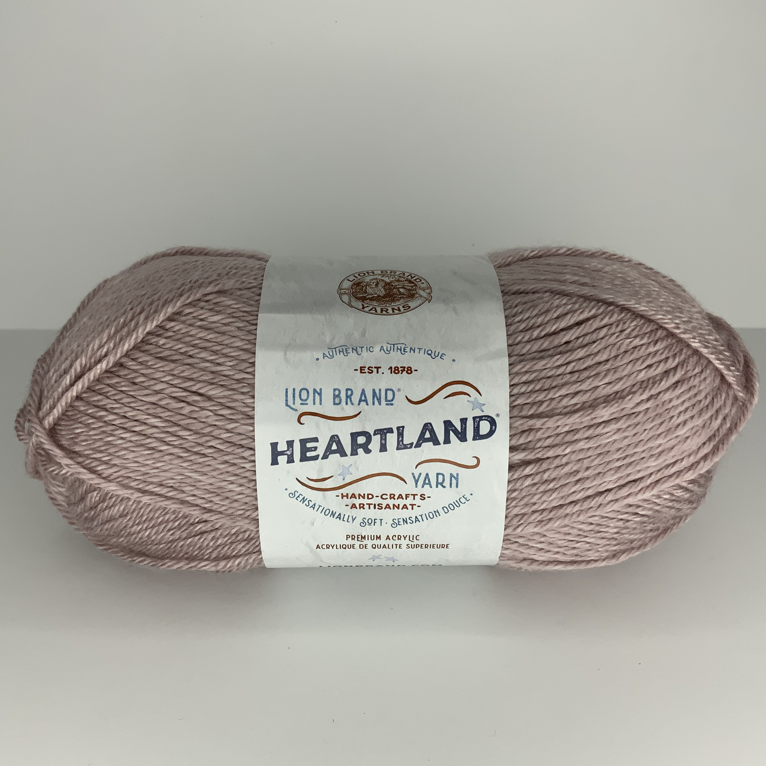 Lion Brand Yarn Heartland Wolf Trap Basic Medium Acrylic Beige Yarn 3 Pack  - Yahoo Shopping