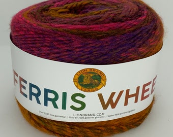 pink marmalade ferris wheel yarn