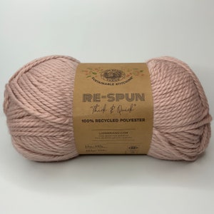 sepia rose respun dickes und schnelles Garn