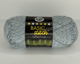 Knitting with Retroglo reflective yarn