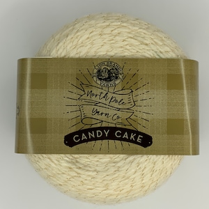 cream/gold candy cake yarn