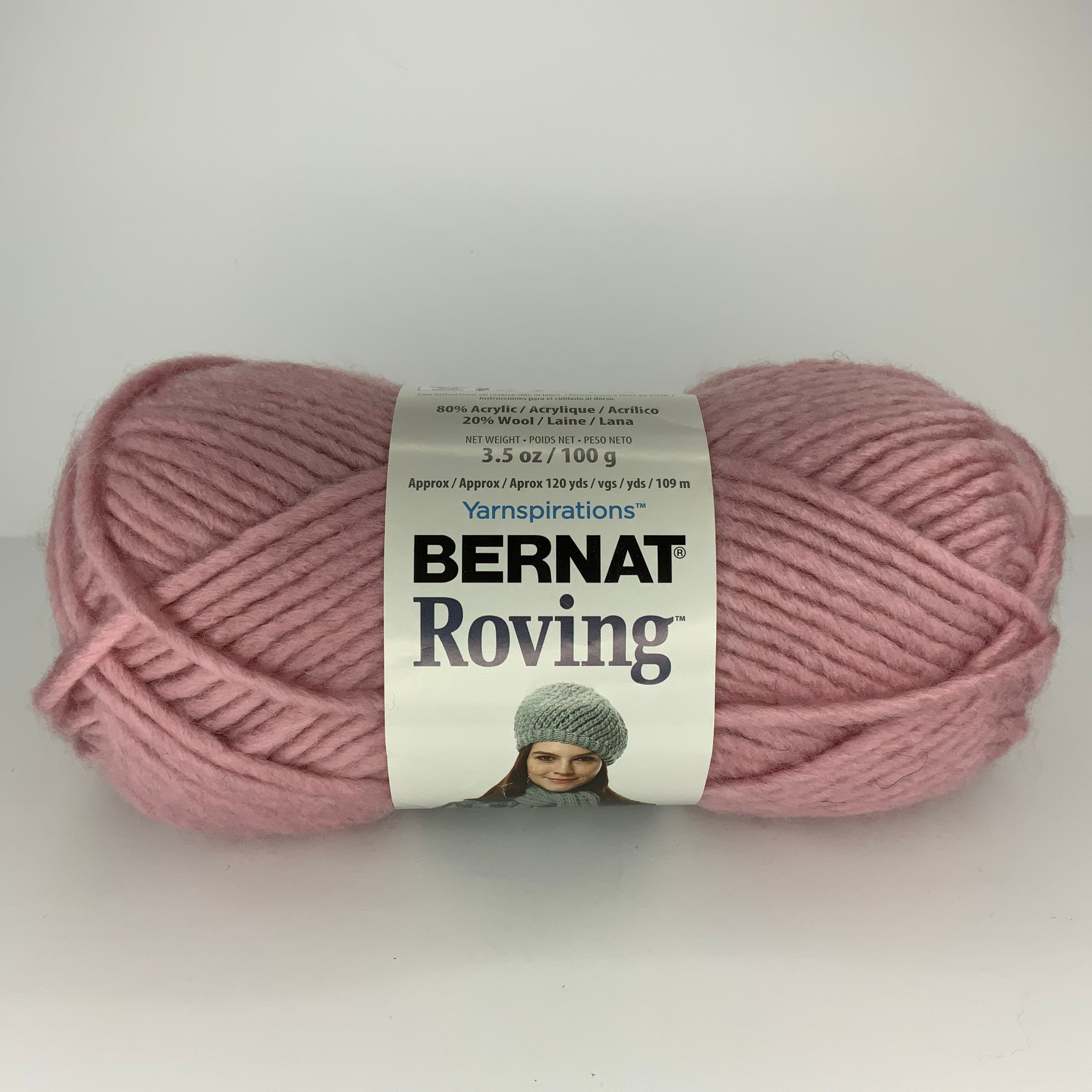 Quartz Pink Bernat Roving Yarn Etsy